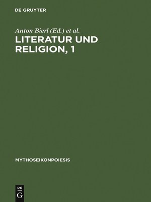 cover image of Literatur und Religion, 1